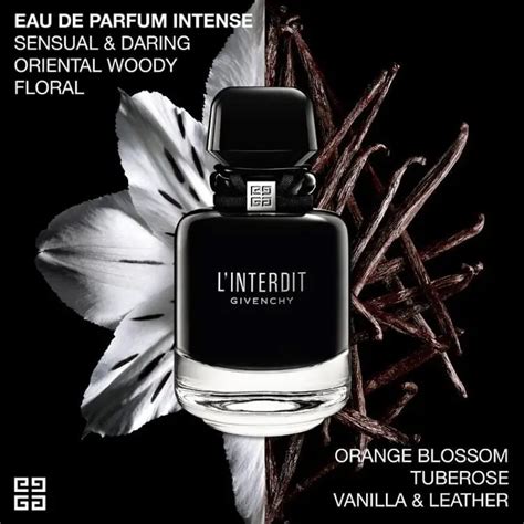 l'interdit givenchy intense notes|Givenchy interdit fragrantica.